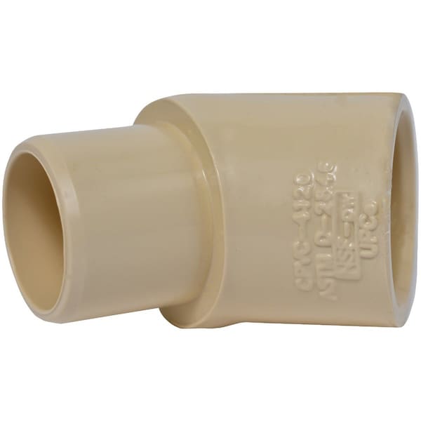 Charlotte Pipe And Foundry 3/4 In. Slip x Slip 45 Deg. CPVC Street Elbow 1/4 Bend CTS 02310 0800HA - main